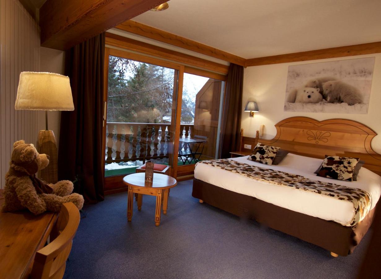 Hotel Serre Palas Les Deux Alpes Exteriör bild