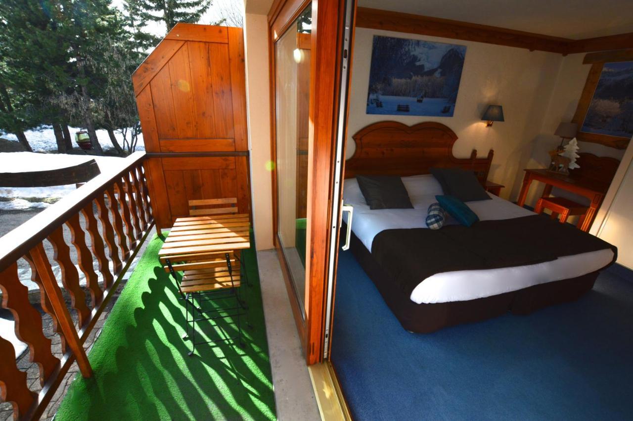 Hotel Serre Palas Les Deux Alpes Exteriör bild