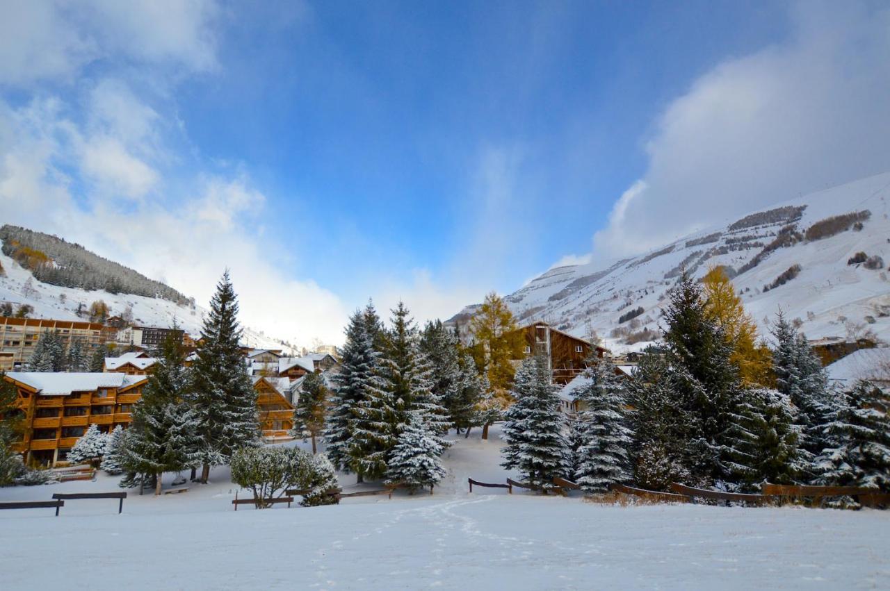 Hotel Serre Palas Les Deux Alpes Exteriör bild