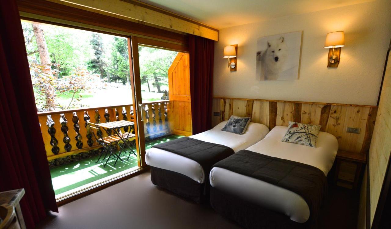 Hotel Serre Palas Les Deux Alpes Exteriör bild